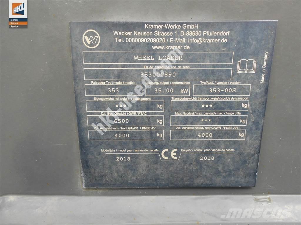 Kramer 5075 ホイールローダー・タイヤショベル
