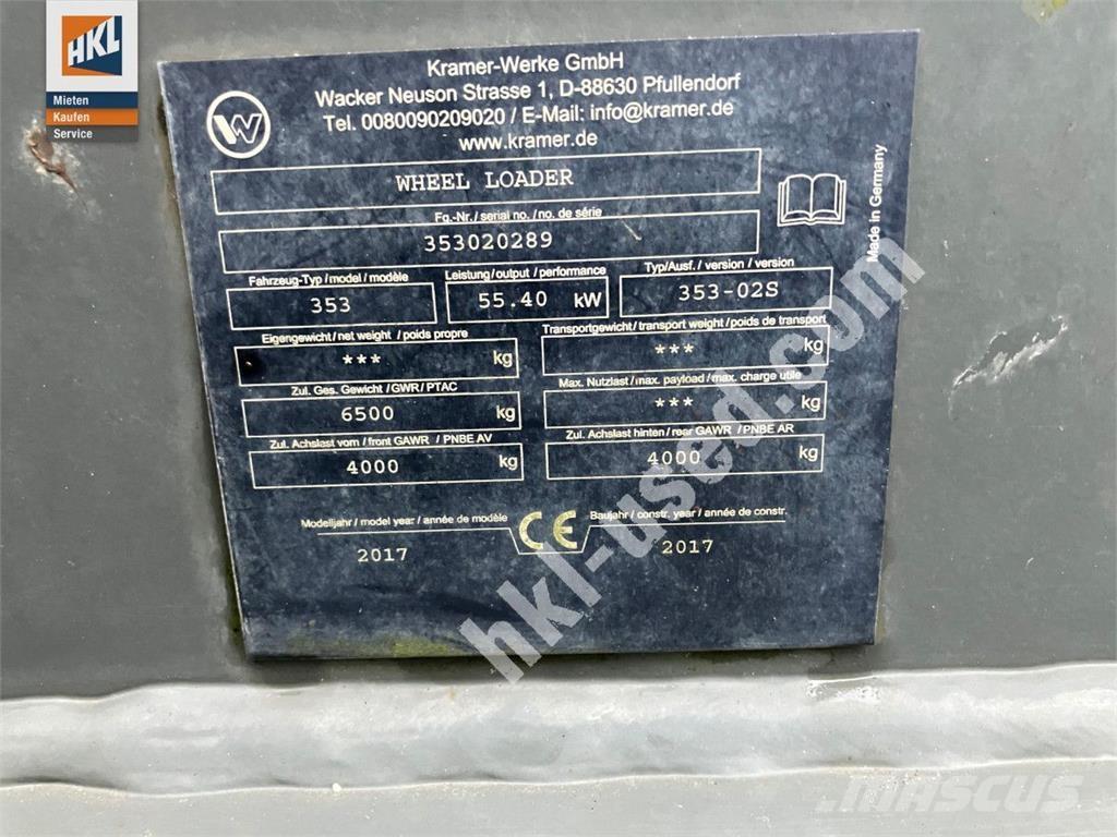 Kramer 5095 ホイールローダー・タイヤショベル