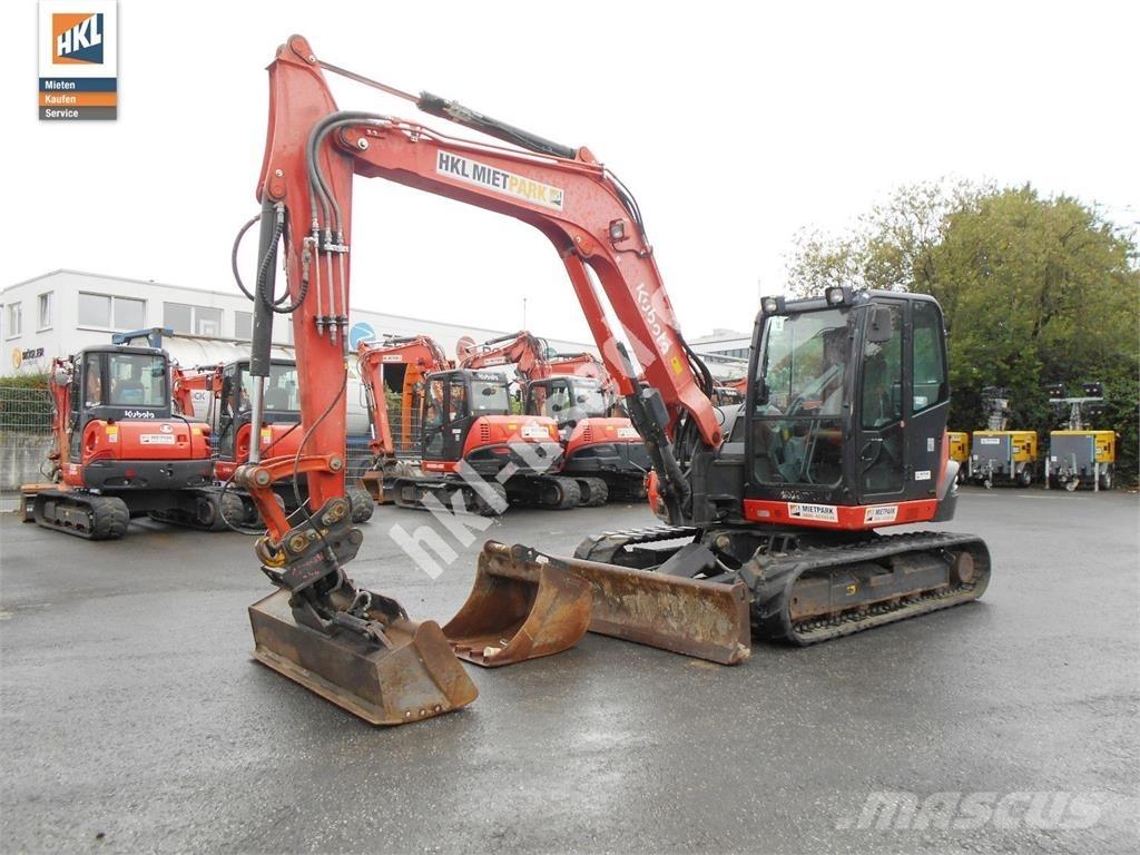 Kubota KX 080-4 ミニ油圧ショベル 7t以下（ミニユンボ・ミニディガー）
