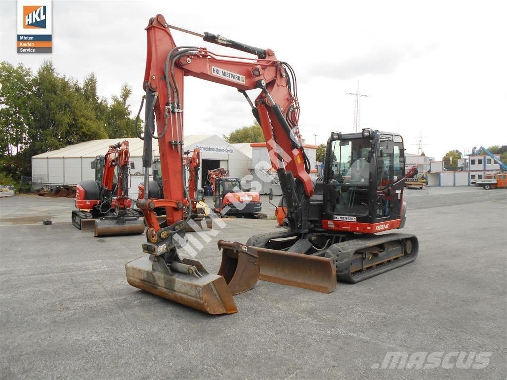Kubota KX 080-4 ミニ油圧ショベル 7t以下（ミニユンボ・ミニディガー）