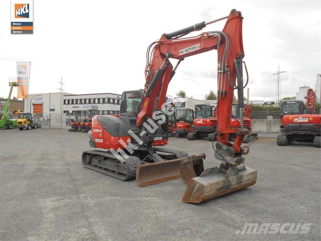 Kubota KX 080-4 ミニ油圧ショベル 7t以下（ミニユンボ・ミニディガー）