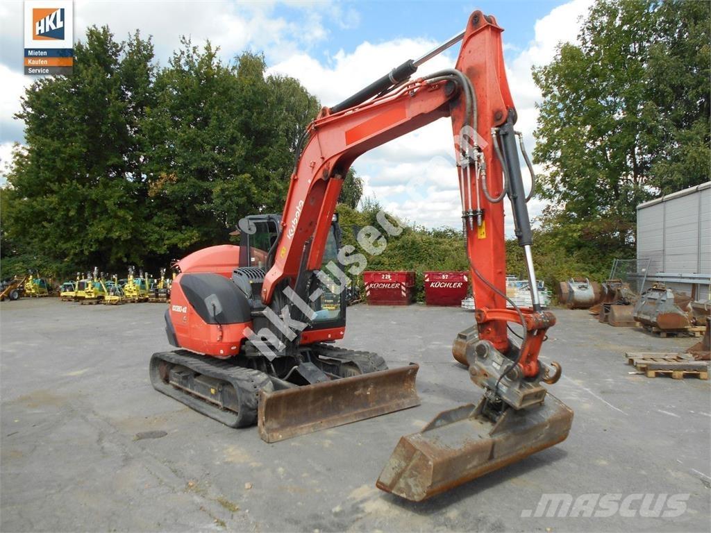 Kubota KX 080-4 ミニ油圧ショベル 7t以下（ミニユンボ・ミニディガー）