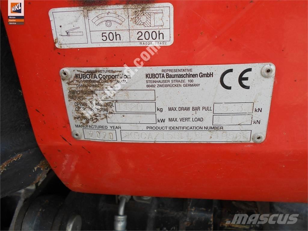 Kubota U 10-3 ミニ油圧ショベル 7t以下（ミニユンボ・ミニディガー）