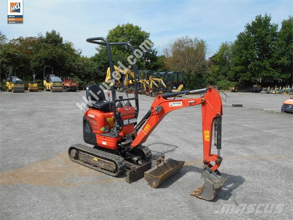 Kubota U 10-3 ミニ油圧ショベル 7t以下（ミニユンボ・ミニディガー）