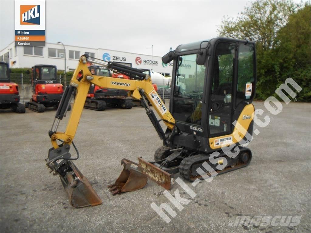 Yanmar SV 16 ミニ油圧ショベル 7t以下（ミニユンボ・ミニディガー）