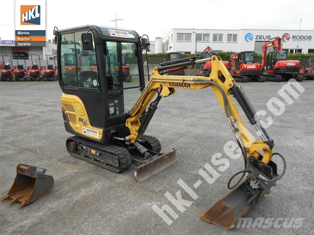 Yanmar SV 16 ミニ油圧ショベル 7t以下（ミニユンボ・ミニディガー）
