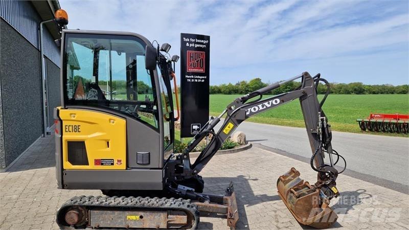 Volvo EC18E ミニ油圧ショベル 7t以下（ミニユンボ・ミニディガー）