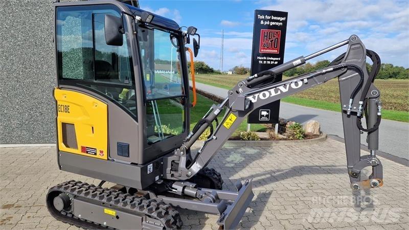 Volvo EC18E ミニ油圧ショベル 7t以下（ミニユンボ・ミニディガー）