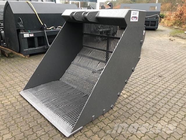  1550 mm Ribbeskovl バケット