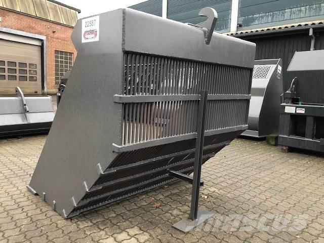  1550 mm Ribbeskovl バケット