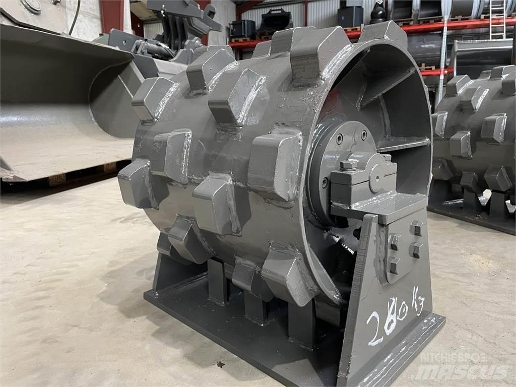  450 mm kompaktorhjul タイヤローラ