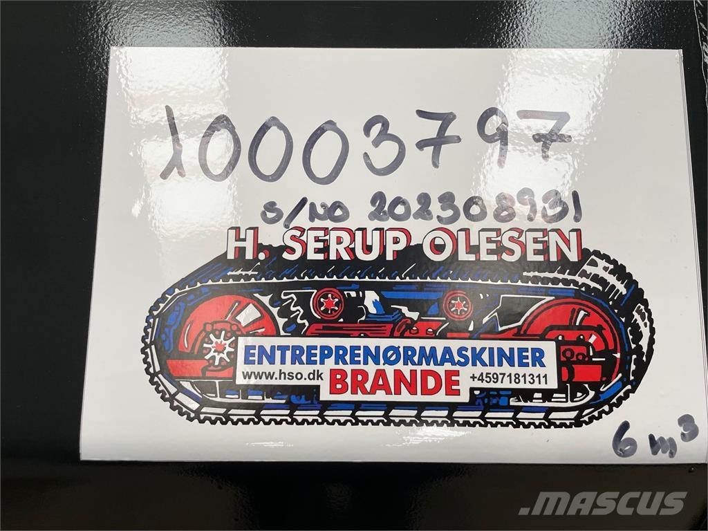  6 kbm Højtipskovl バケット