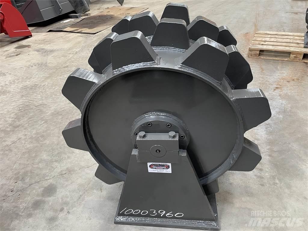  650 mm kompaktorhjul タイヤローラ