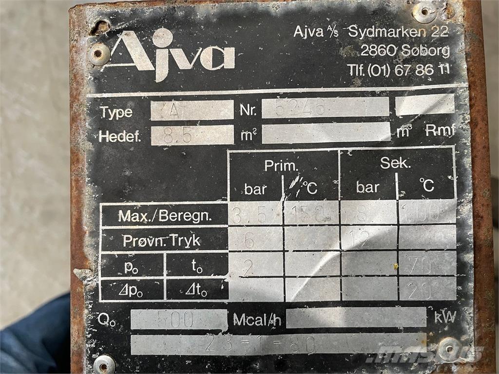  Ajva Type A varmeveksler マリンエンジン