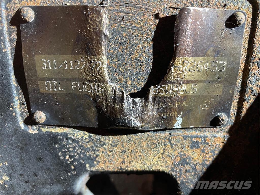  Bagaksel ex. Schaeff 863 アクスル