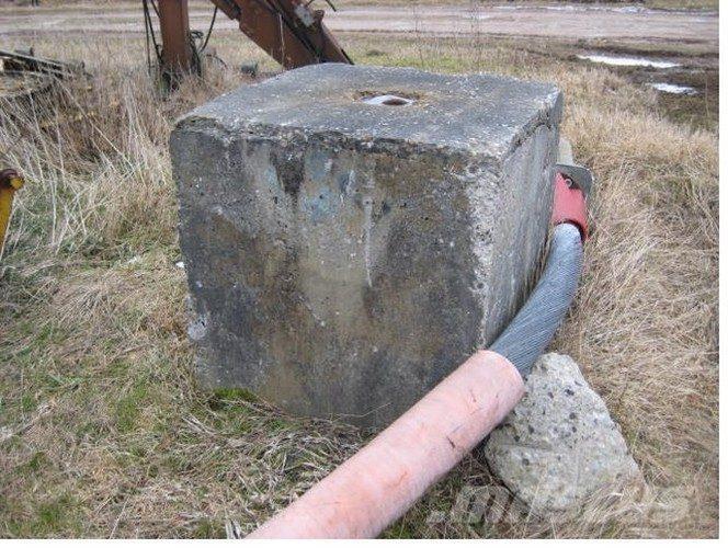  Ballastvægt 1 stk. - 2300 kg クレーン部品と設備