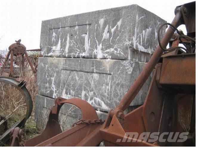  Ballastvægte 3 stk. - 3500 kg クレーン部品と設備