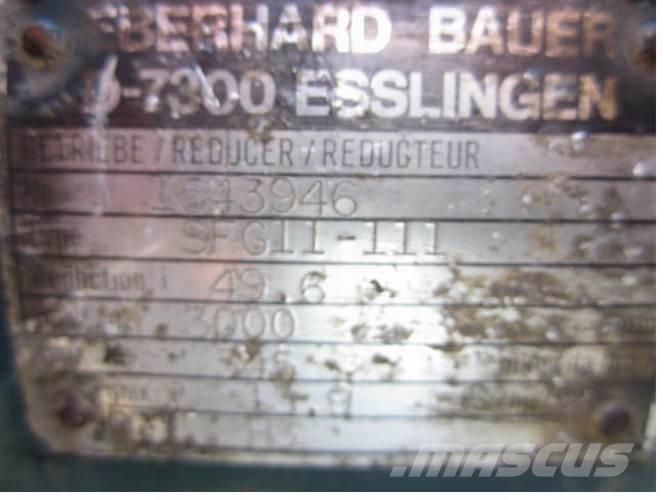 Bauer gear Type SFG11-111 ギアボックス