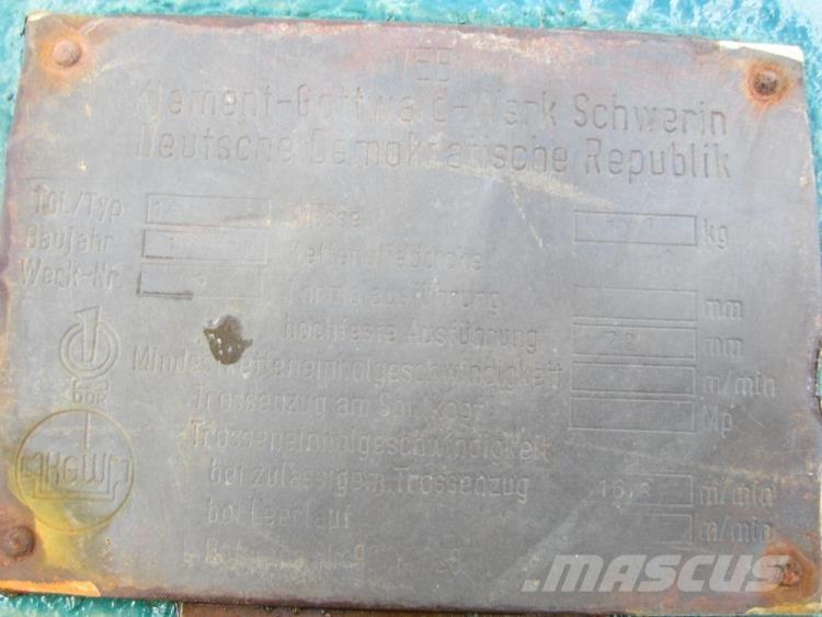  Capstan spil VEB 1AVSP IV ホイスト、ウインチ、エレベーター