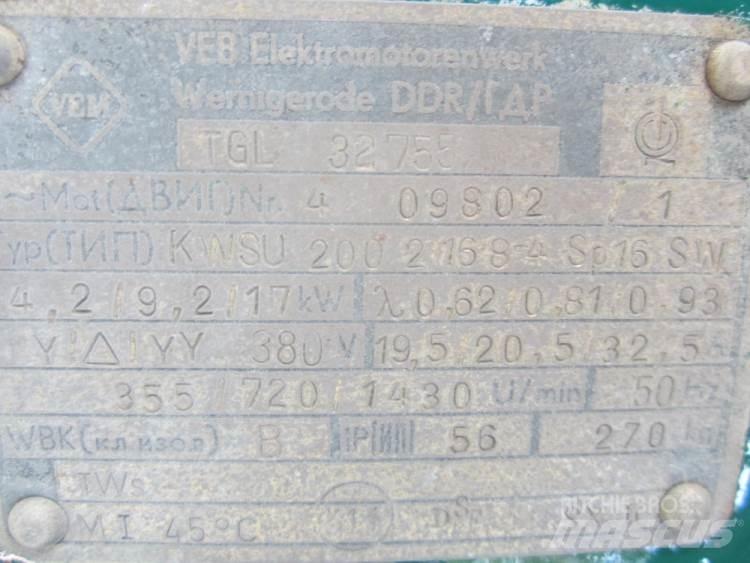  Capstan spil VEB TGL 32755 ホイスト、ウインチ、エレベーター
