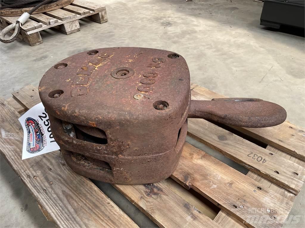 Demag løfteblok - 9000 kg クレーン部品と設備