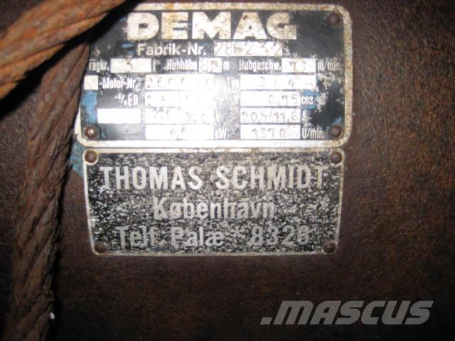Demag spil 3 ton ホイスト、ウインチ、エレベーター