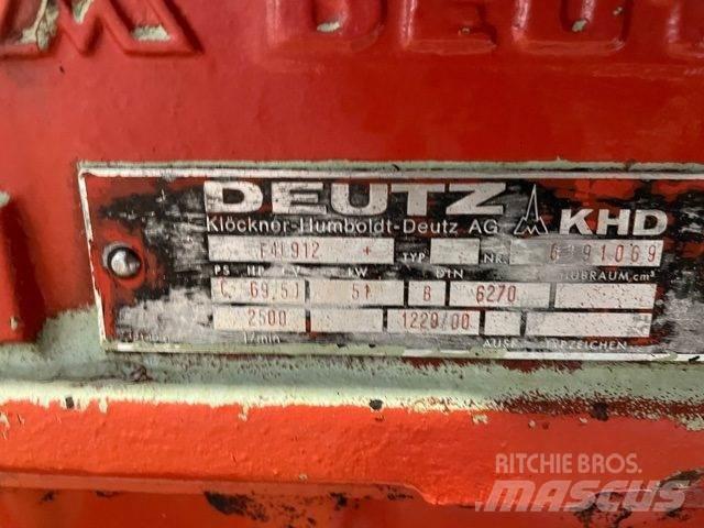 Deutz F4L 912 Motor エンジン