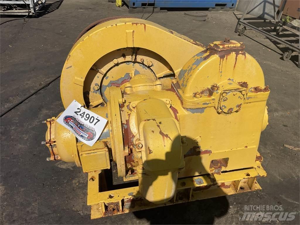  El-spil med gear og bremse ホイスト、ウインチ、エレベーター