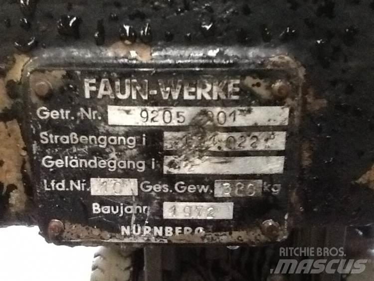 Faun gear til twin motor ギアボックス