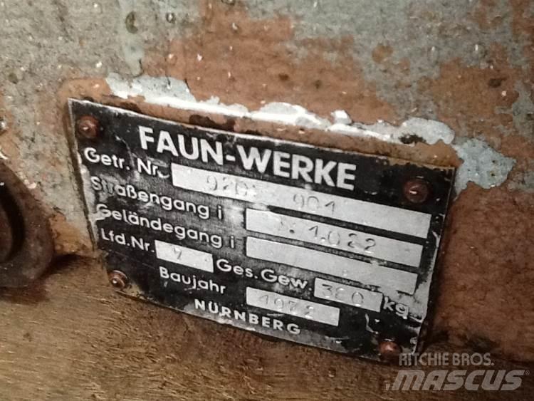 Faun gear til twin motor ギアボックス