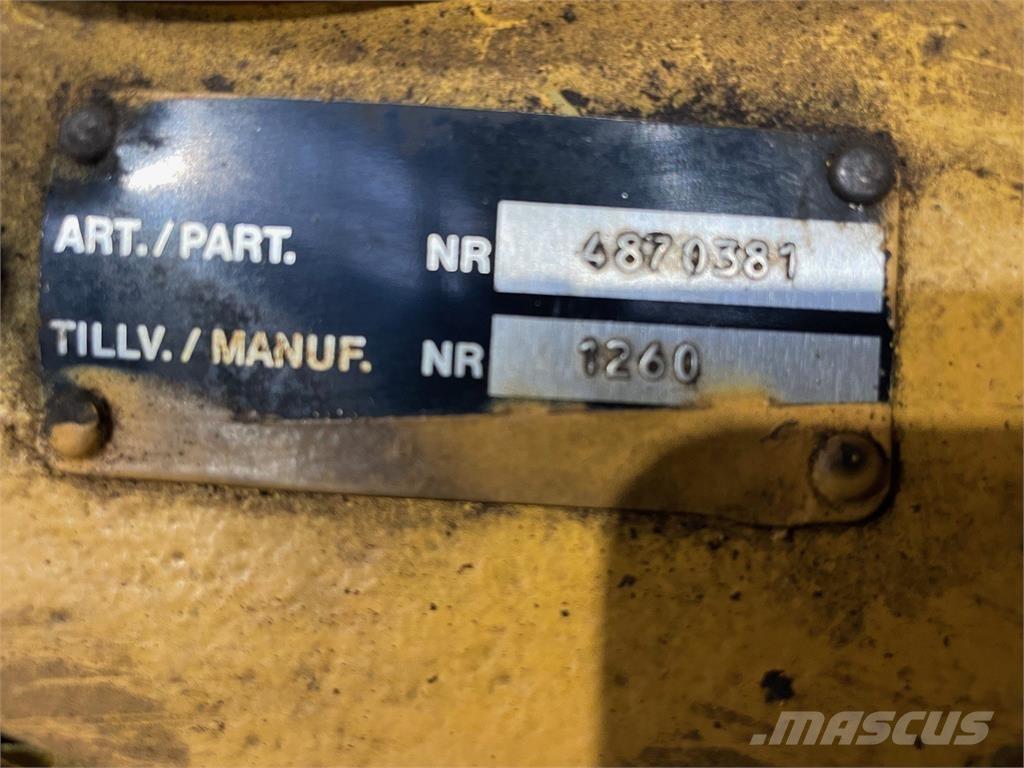  Frontaksel ex. Volvo L70 アクスル