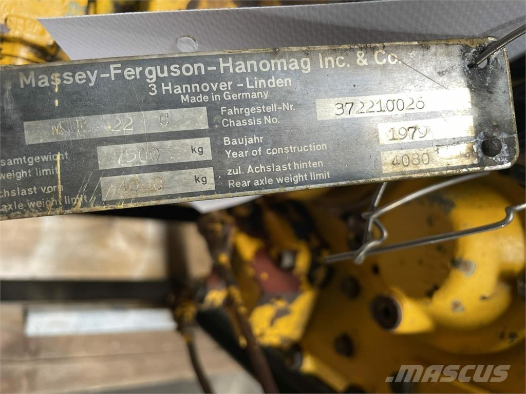 Hanomag 22C transmission トランスミッション