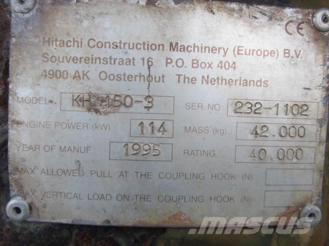 Hitachi KH150-3 til ophug 大型油圧ショベル12t以上（パワーショベル・ユンボ）