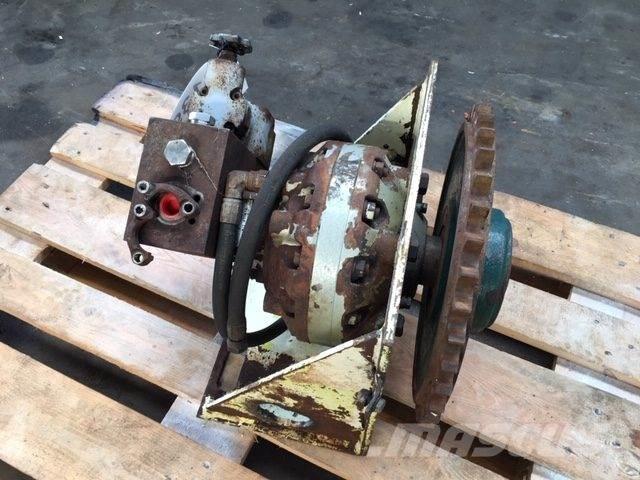  Hydr. motor med planetgear ギアボックス