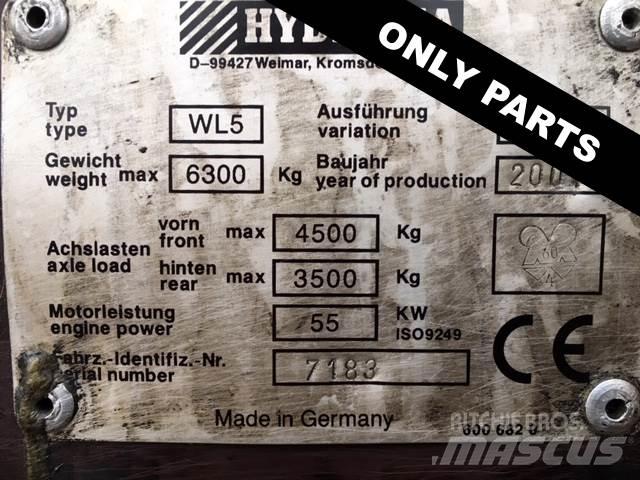 Hydrema WL550B til ophug ホイールローダー・タイヤショベル