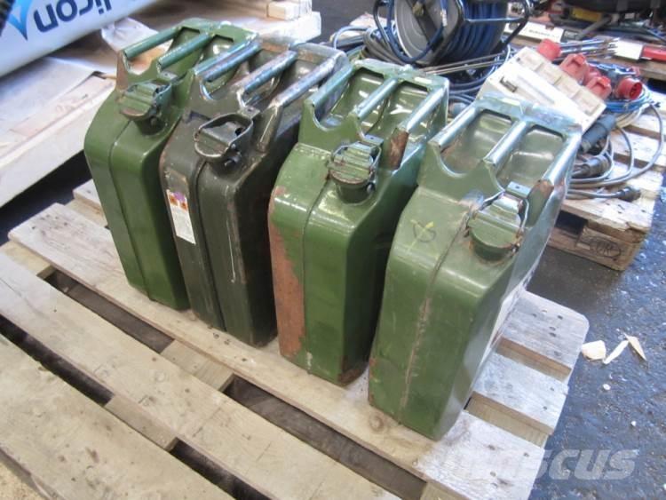  Jerrycans 20 Ltr. - 4 stk. その他部品