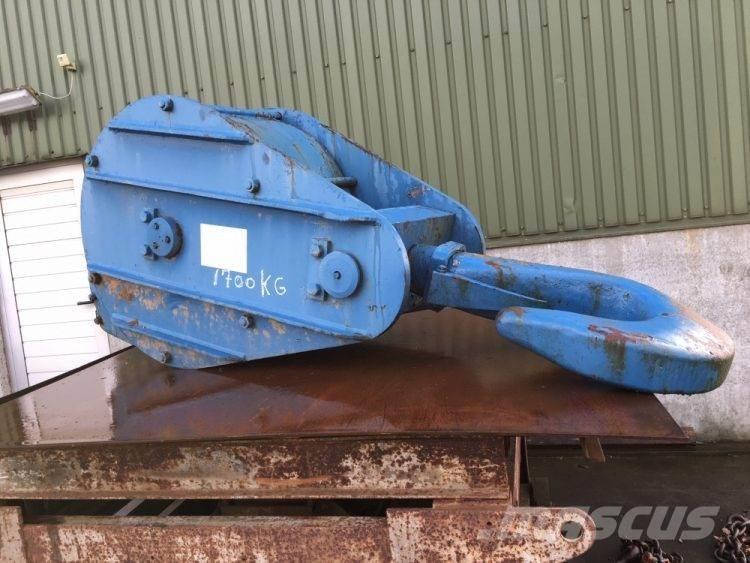  Krankrog - 3 wirehjul クレーン部品と設備