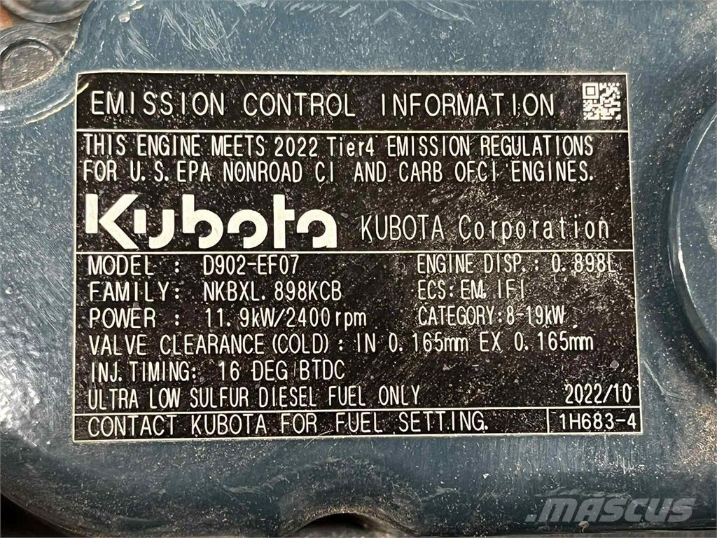 Kubota D902-EF07 motor エンジン