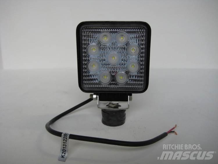  LED arbejdslygte, 27W 電子機器