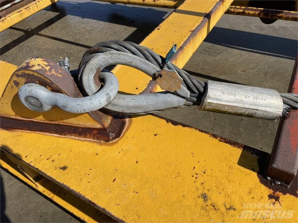  Løfteåg 42 ton クレーン部品と設備