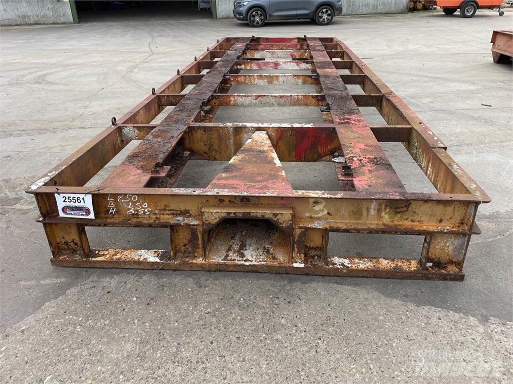 Mafi trailer 20ft - 25 ton ローローダーセミトレーラー