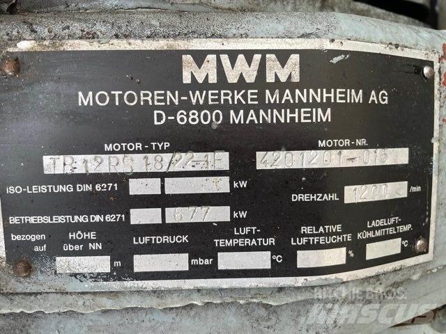 MWM TB12RS 18/22-1E motor エンジン
