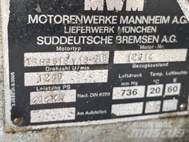 MWM TRHS 518V16-31E motor エンジン