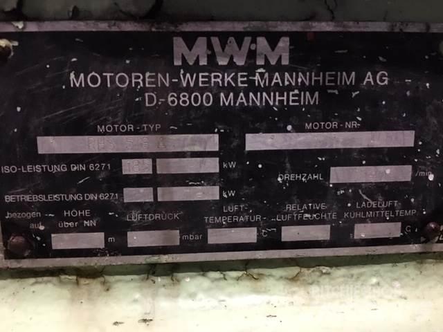 MWM type RHS518A motor エンジン