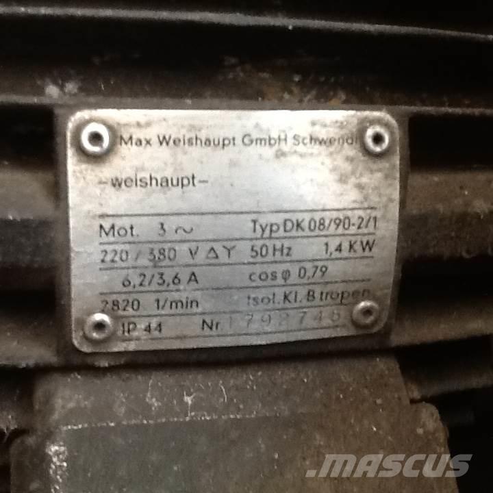  Oliefyr Weishaupt その他部品