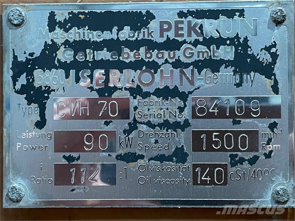  Pekrun Type CVH70 gear ギアボックス