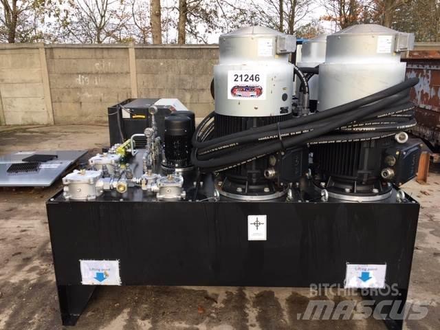 Powerpack - 4 x E-motor ディーゼル発電機