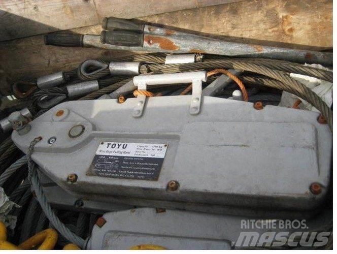  Rope pulling hoist - 3 stk. ホイスト、ウインチ、エレベーター