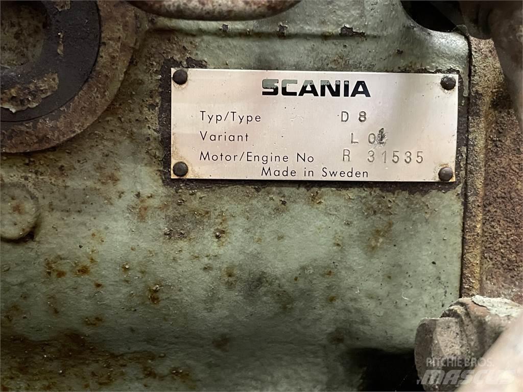 Scania D8 Variant L01 エンジン