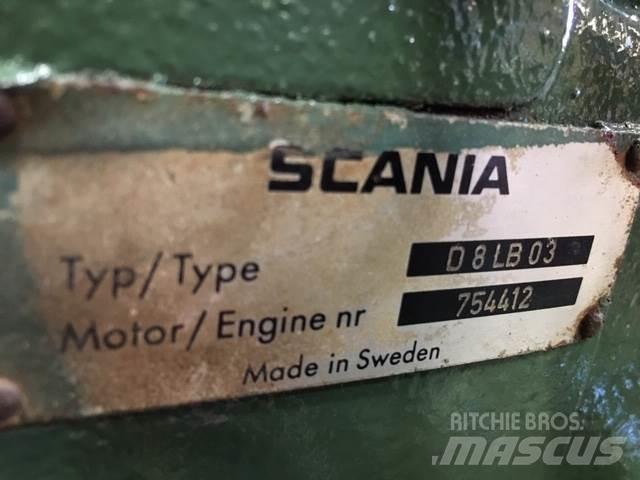 Scania D8LB03 motor エンジン